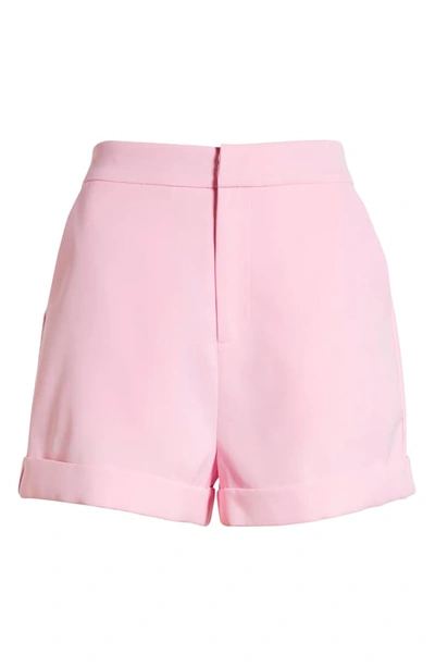 Endless Rose High Waist Tailored Shorts In Pink