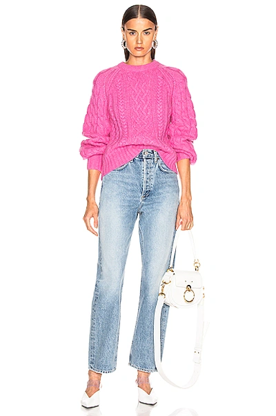 Shop A.l.c . Mick Sweater In Bubblegum