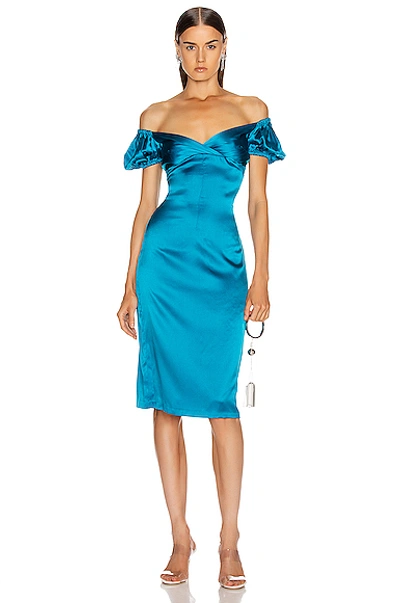 Shop Alexis Cadiz Dress In Capri Blue