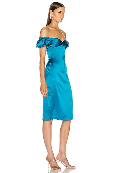 Shop Alexis Cadiz Dress In Capri Blue