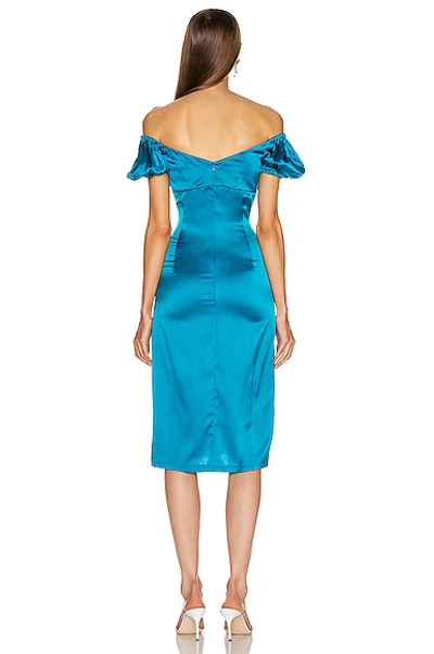 Shop Alexis Cadiz Dress In Capri Blue