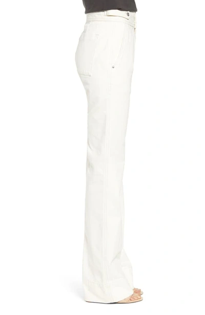 Shop Current Elliott The Significant Other Wide Leg Jeans In Wash Out