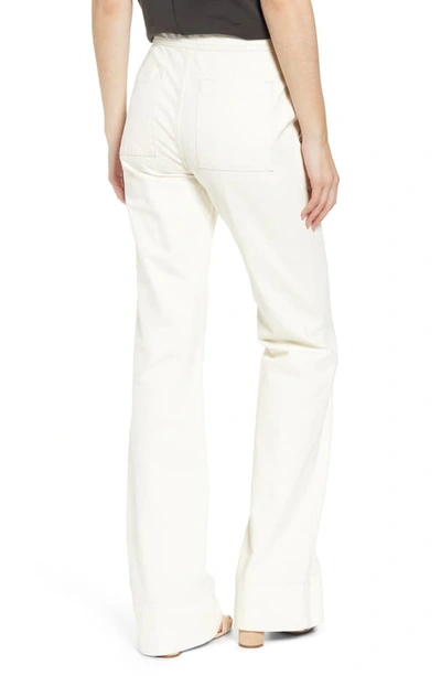 Shop Current Elliott The Significant Other Wide Leg Jeans In Wash Out