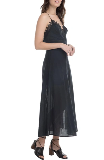 Shop Astr Stefania Maxi Dress In Black