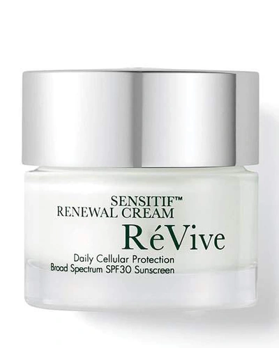 Revive Sensitif Renewal Cream Daily Cellular Protection Broad Spectrum Spf 30 Sunscreen