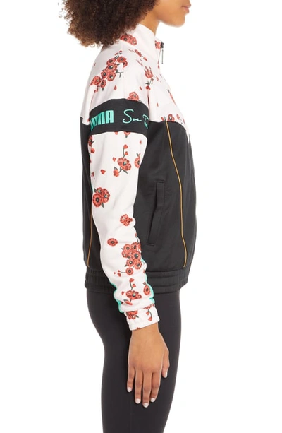 Shop Puma X Sue Tsai Xtg Floral Track Jacket In Olivine