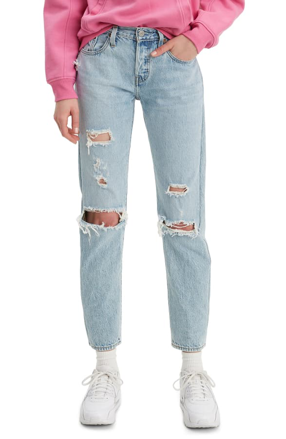 tapered leg levi's
