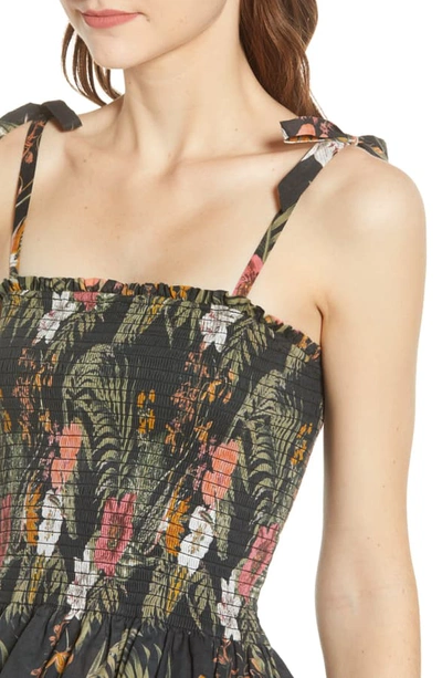 Shop Rebecca Minkoff Dolly Sleeveless Top In Black Multi