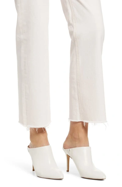 Shop Paige Atley High Waist Ankle Flare Jeans In French Rose