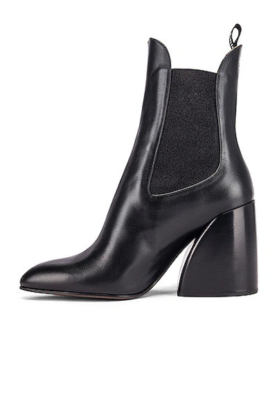 Shop Chloé Leather Ankle Booties