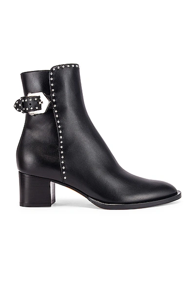 Shop Givenchy Elegant Studs Ankle Boots In Black