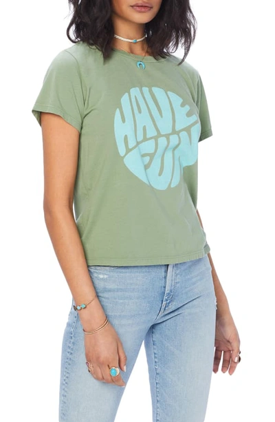 Shop Mother The Little Goodie Goodie Tee In Have Fun- Fern