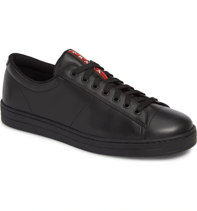 Shop Prada The Avenue Sneaker In Nero