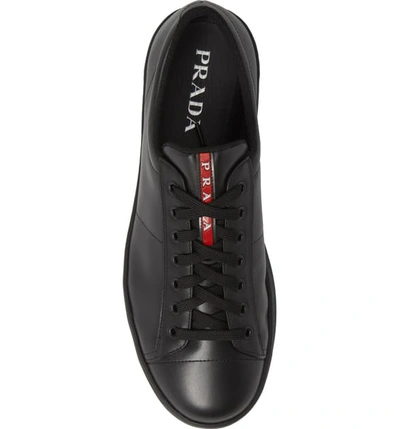 Shop Prada The Avenue Sneaker In Nero