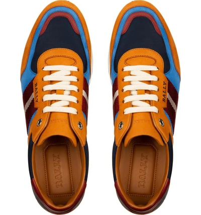 Shop Bally Aseo Runner Sneaker In Desert Orange