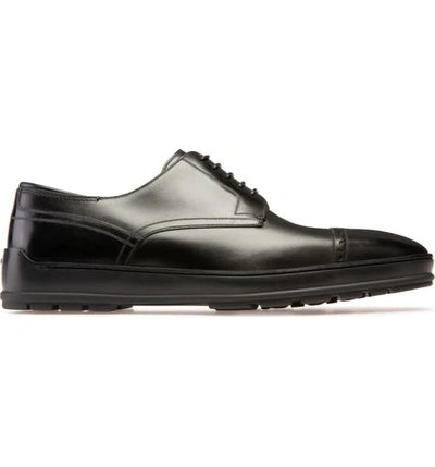 Shop Bally Reigan Cap Toe Derby In Black