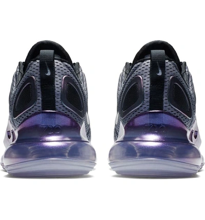Shop Nike Air Max 720 Sneaker In Metallic Silver/ Black/ Silver