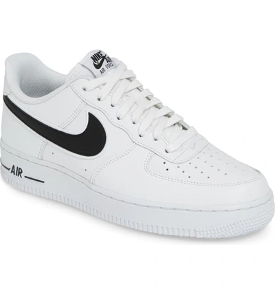 Shop Nike Air Force 1 '07 3 Sneaker In White/ Black