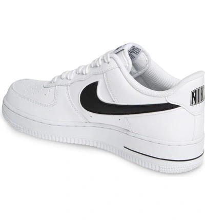 Shop Nike Air Force 1 '07 3 Sneaker In White/ Black