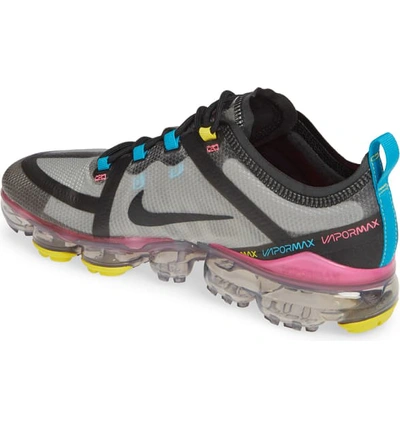 Shop Nike Air Vapormax 2019 Running Shoe In Moon Particle/ Black/ Pink