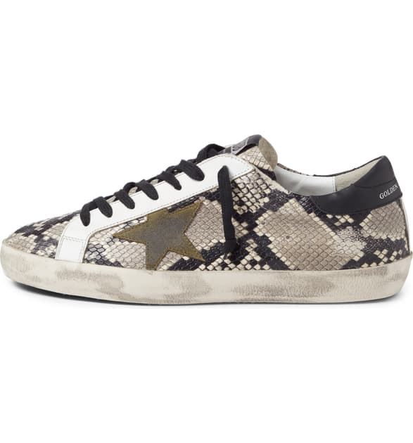 golden goose black snake