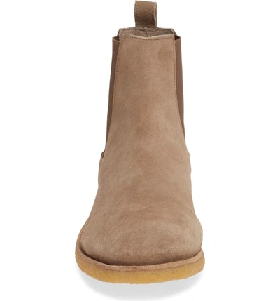 Shop Allsaints Reiner Chelsea Boot In Taupe
