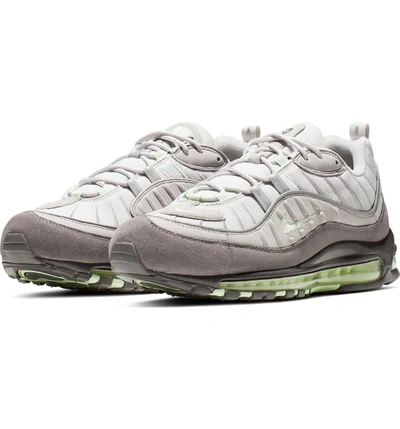 Shop Nike Air Max 98 Sneaker In Vast Grey/ Fresh Mint/ Grey