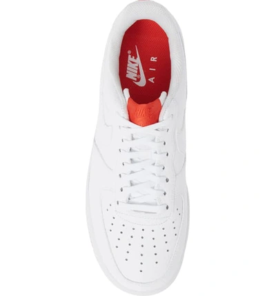 Shop Nike Air Force 1 '07 Sneaker In White/ Habanero Red