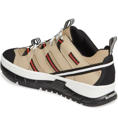 Shop Burberry Union Sneaker In Beige