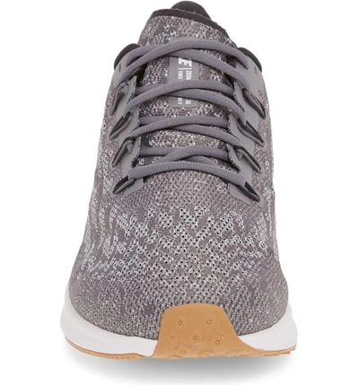 Shop Nike Air Zoom Pegasus 36 Running Shoe In Oil Grey/ White/ Light Brown