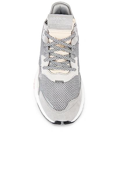 Shop Adidas Originals Nite Jogger In Grey