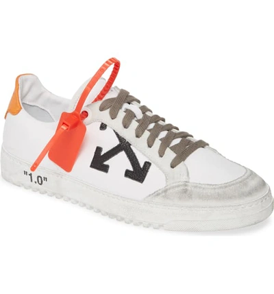 Shop Off-white 2.0 Sneaker In White Orange