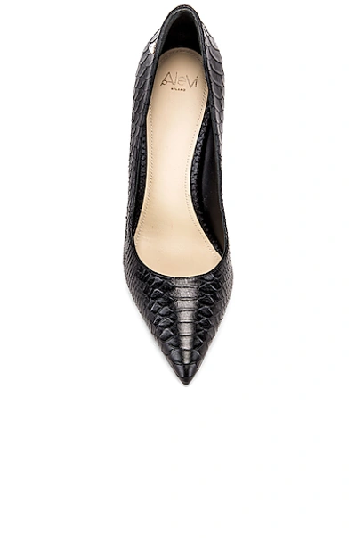 Shop Alevì Milano Alevi Carrie Pump In Black Snake