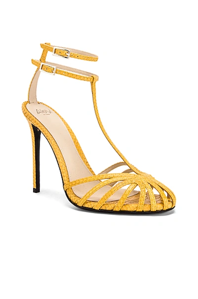 Shop Alevì Milano Alevi Stella Sandal In Taxi Snake