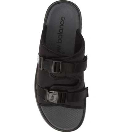 New Balance 330 Sport Slide In Black | ModeSens