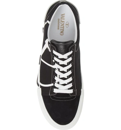 Shop Valentino Tricks Vlogo Low Top Sneaker In Black/ White