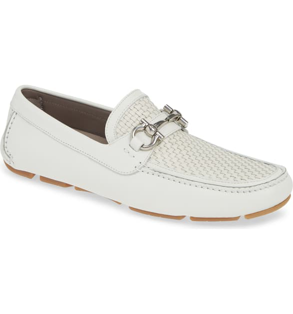 salvatore ferragamo parigi bit driving moccasin