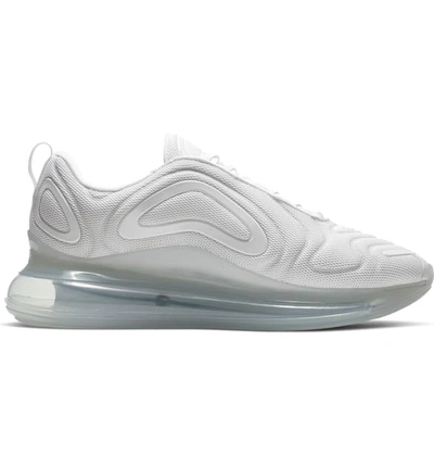 Shop Nike Air Max 720 Sneaker In White/ White/ Platinum