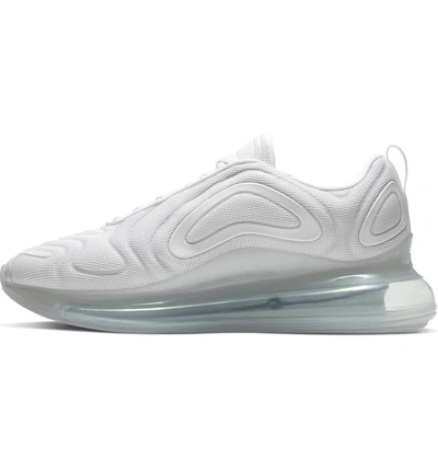 Shop Nike Air Max 720 Sneaker In White/ White/ Platinum