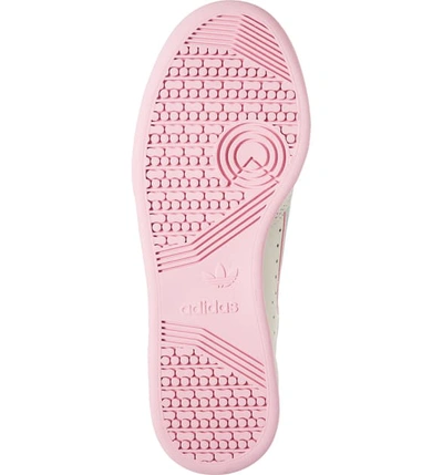 Shop Adidas Originals Continental 80 Sneaker In Off White/ True Pink/ Mint