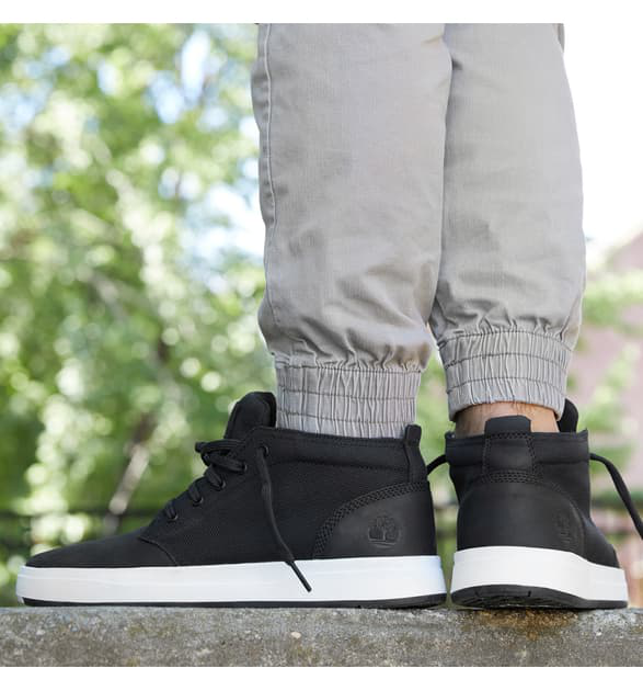 timberland davis square mid top chukka sneaker