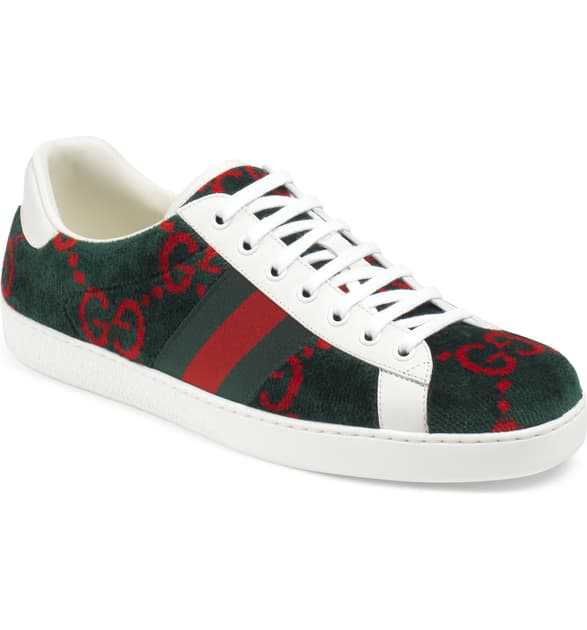 women's ace gg terry cloth sneaker