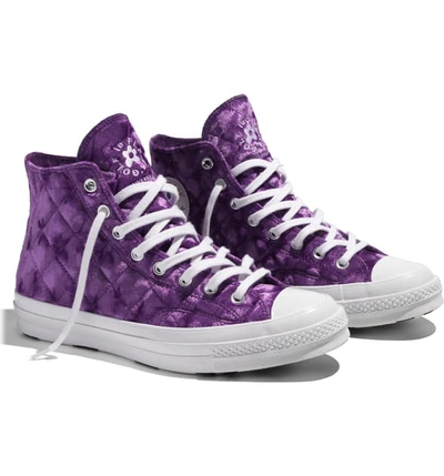 Shop Converse X Golf Le Fleur* Chuck 70 High Top Sneaker In Tillandsia Purple Velvet