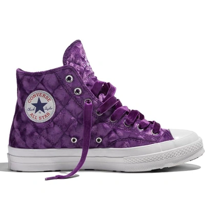 Shop Converse X Golf Le Fleur* Chuck 70 High Top Sneaker In Tillandsia Purple Velvet