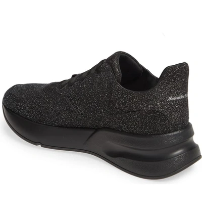 Shop Alexander Mcqueen Oversize Runner Sneaker In Black/ Beige