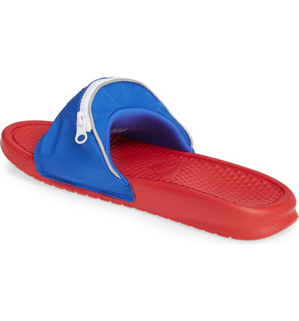 benassi just do it fanny pack bright crimson