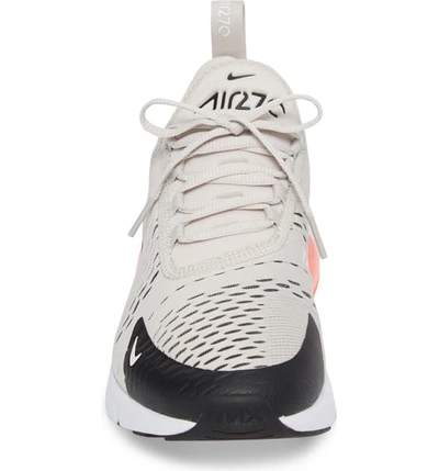 Shop Nike Air Max 270 Sneaker In Black/ Bone/ Punch/ White