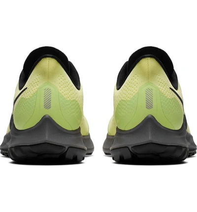 Shop Nike Air Zoom Pegasus 36 Trail Running Shoe In Luminous Green/ Burgundy