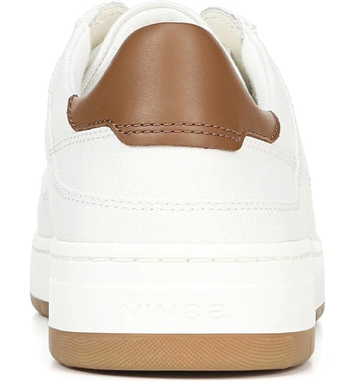 Shop Vince Mayer Sneaker In Cream