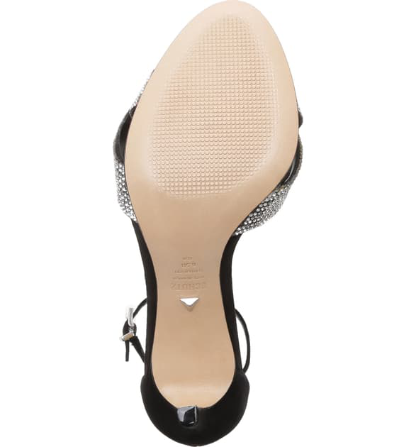 schutz embellished heel